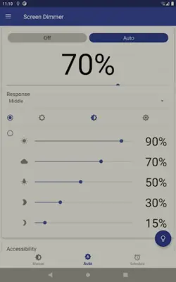 Auto Screen Dimmer android App screenshot 3