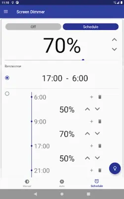 Auto Screen Dimmer android App screenshot 4