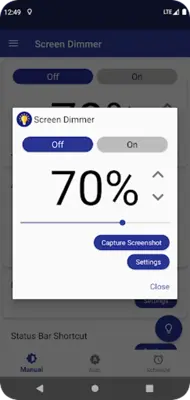 Auto Screen Dimmer android App screenshot 8